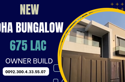 Kanal Bungalow in DHA lahore @ 675 lac