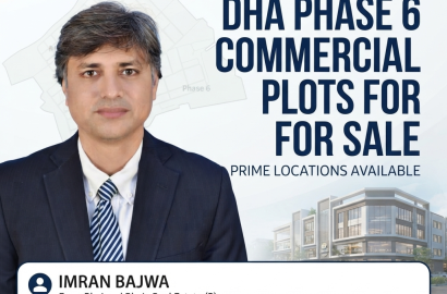 Land More Valuable Than Gold: Commercial Plot in DHA Phase 6 - The Right Time to Invest!