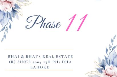 1 Kanal plot for sale in DHA Lahore Phase 11